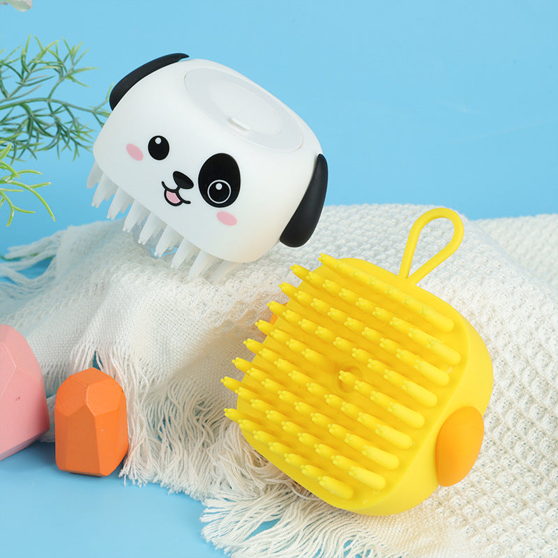 Massage claw anti-itch beauty pure silicone shampoo brush