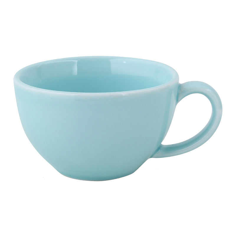 Exquisite Klein Mug, High-End Creative Latte Ceramic Coffee Cup