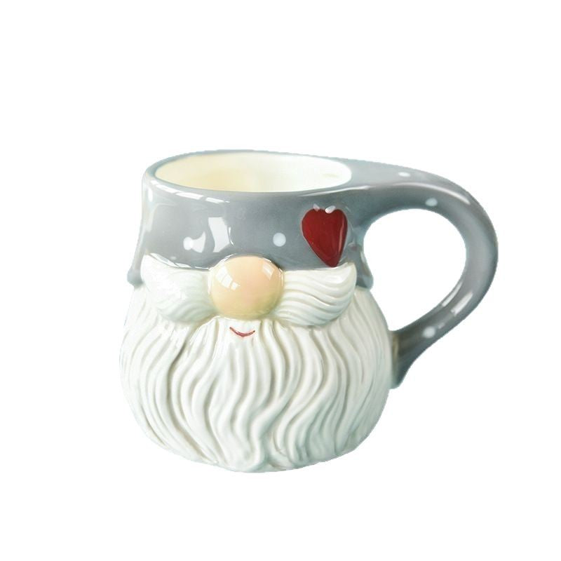 Ceramic water cup Santa Claus mug
