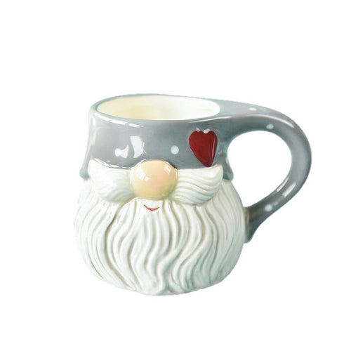 Ceramic water cup Santa Claus mug