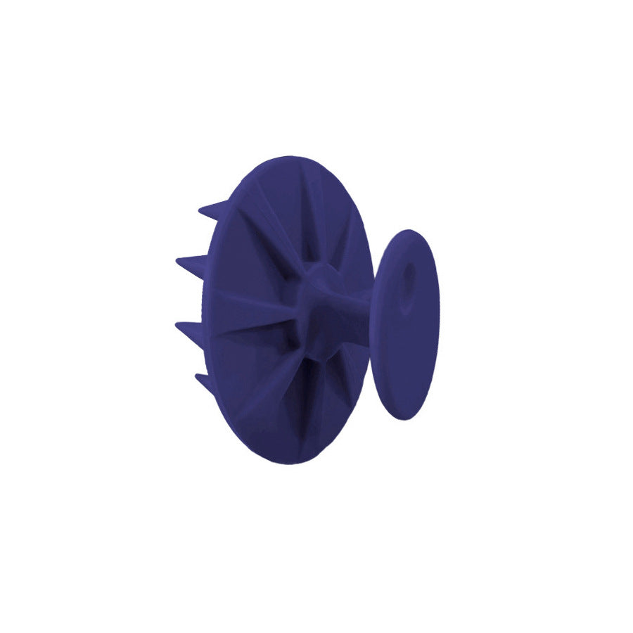 Silicone shampoo massage brush, grip-type, wet and dry use